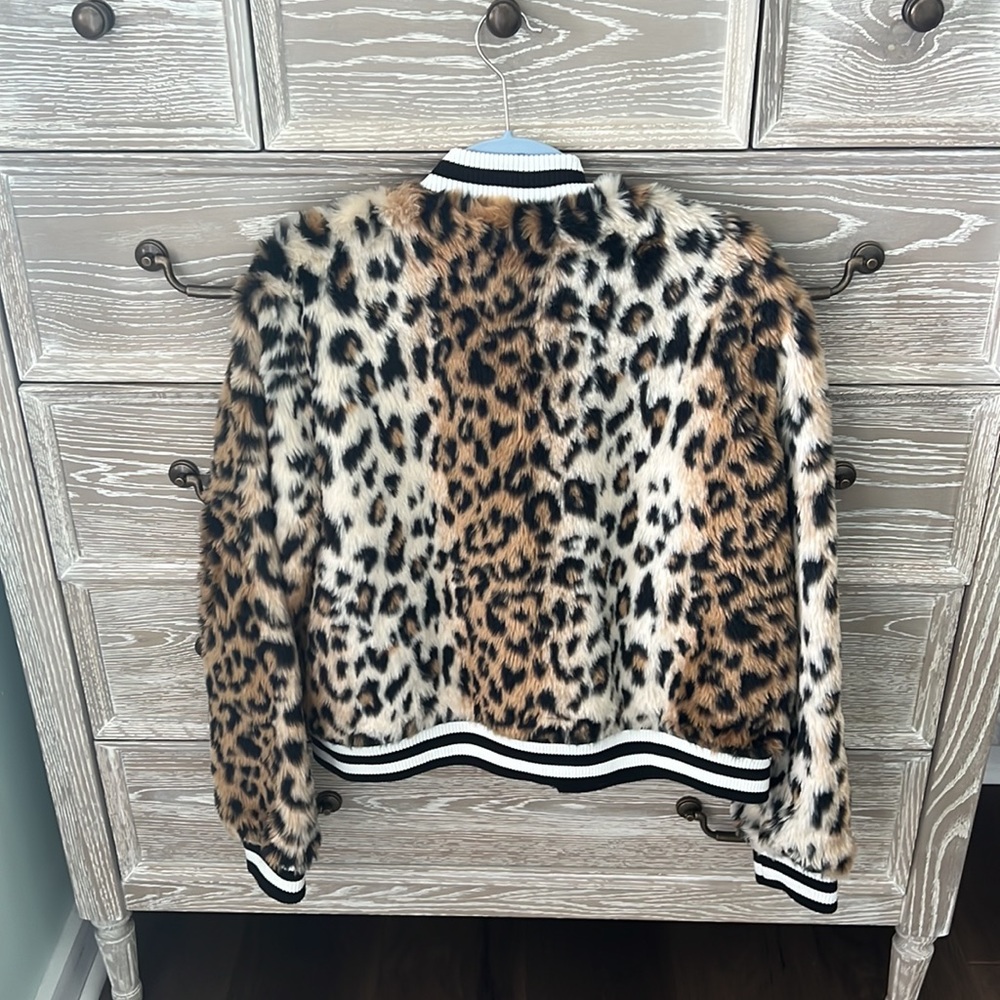 Cheetah print bomber jacket - Picture 3 of 4